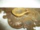 Victorian Antique Signed C&a Crofts & Assinder Brass Dresser Drew Pull Plate Drawer Pulls photo 5