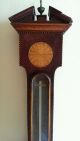 Antique,  19th Century - Chadburns Of Liverpool,  Wall Barometer - W/ Inlaid Case Barometers photo 1