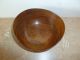 Vintage Danish Teak Wood Small Bowl Handmade Mid Century Modern 4 1/4 