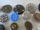 40 Brass Victorian Antique Vintage Buttons Buttons photo 3