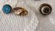40 Brass Victorian Antique Vintage Buttons Buttons photo 7