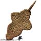 British Found Medieval Ae Christian Cross Pendant With Inscriptions Roman photo 1