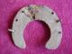Ancient Late Roman / Early Byzantine Iron Horse Shoe W/ Nails On It 4th - 7th Ad Roman photo 2