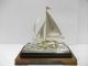 The Sailboat Of Silver970 Of The Most Wonderful Japan.  A Japanese Antique. Other Antique Sterling Silver photo 1