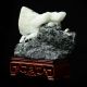 Chinese Hand Carved Natural Dushan Jade Statue - - - Insect & Chairs Other Antique Chinese Statues photo 2