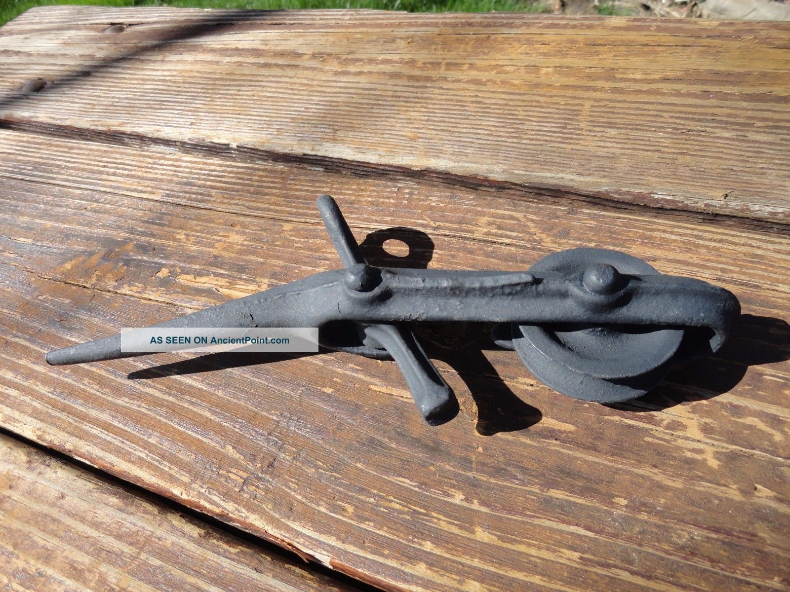 Antique Early 1900 ' S Primitive Farming Tool/corn Shock Tier/bundler/harvesting Primitives photo