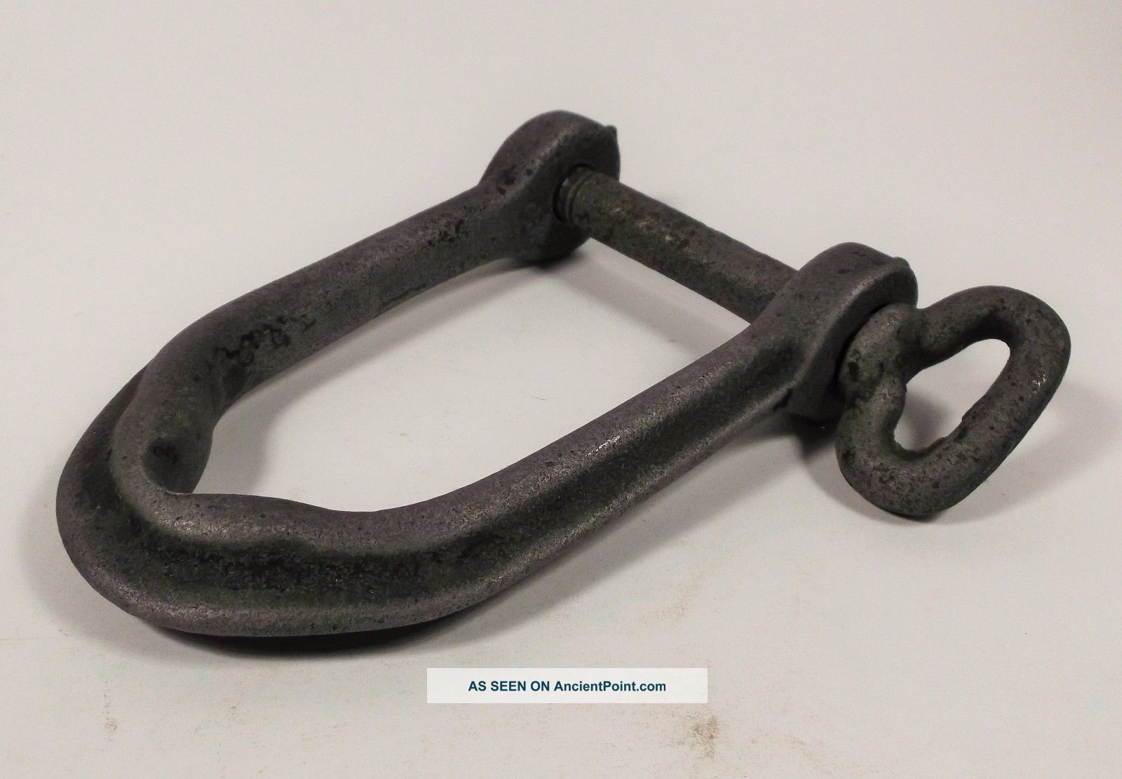 Antique Wagon Hitch Clevis With Screw Pin Horse Farm Primitives photo