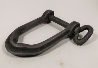 Antique Wagon Hitch Clevis With Screw Pin Horse Farm photo
