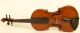 Solo Gun Antique Old 4/4 Violin Lab: I.  B.  Rogerious Violon Geige String photo 1