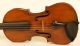 Solo Gun Antique Old 4/4 Violin Lab: I.  B.  Rogerious Violon Geige String photo 2