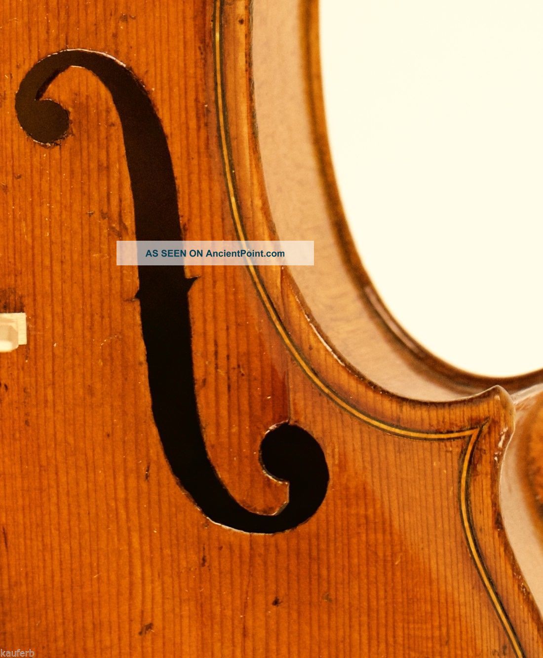 Crazy 300 Years Old Italian 4/4 Violin Labeled F.  Gobetti 1703 Violon Geige String photo