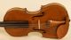 Crazy 300 Years Old Italian 4/4 Violin Labeled F.  Gobetti 1703 Violon Geige String photo 2