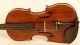 Gorgeos Antique Old 4/4 Violin Lab: J.  F.  Pressenda 1829 Violon Geige String photo 2