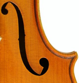 Antique Old 4/4 Violin Lab: A.  Poggi 1951 Violon Geige photo