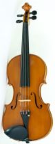 Antique Old 4/4 Violin Lab: A.  Poggi 1951 Violon Geige String photo 1