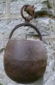 Antique Iron Pot Cooking Colonial Trade.  Kitchen Witches Spell Cauldron Bucket Other Antique Home & Hearth photo 1
