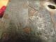 Huge African Bamana Mask Hand Carved Brass Detials 23 