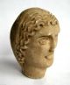 C.  50 - 100 A.  D Large British Found Marble Statue Section - Head Of Female Deity Roman photo 1