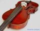 Antique Red Violin With Case Circa Early 1900s String photo 4