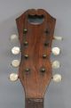 Antique,  Bratti,  Mop Inlaid Rosewood,  8 - String Melon Back Mandolin & Case,  Nr String photo 3