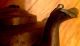 Antique Primitive Hearth Tea Pot W/ Top,  Spout Brass Hook,  Handle Cast Aluminum? Primitives photo 4