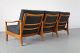 Mid Century Three Seater Sofa W/ Fabric 60s | Danish Modern Sofa 1900-1950 photo 10