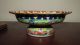 Antique Chinese Bencharong Tazza For Thai Market Bowl19th Bowls photo 5