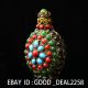 Vintage Handmade Tibetan Turquoise Coral Beads Snuff Bottle Snuff Bottles photo 2