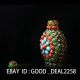 Vintage Handmade Tibetan Turquoise Coral Beads Snuff Bottle Snuff Bottles photo 3