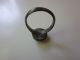 Top Explosive - Ancient Roman Period Bronze Ring With Green Stone Roman photo 5