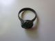 Top Explosive - Ancient Roman Period Bronze Ring With Green Stone Roman photo 6