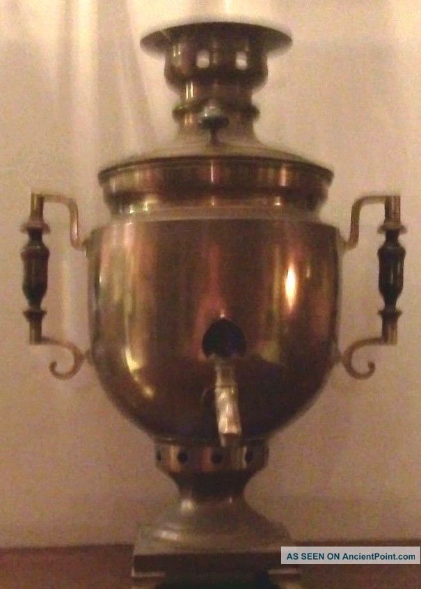 Antique Brass & Copper Water/tea/coffee Samovar Other Antiquities photo