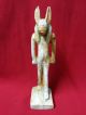 Ancient Egyptian Blue Statue Of God Anubis Egyptian photo 1