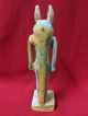 Ancient Egyptian Blue Statue Of God Anubis Egyptian photo 3