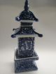 Collecting Antique Chinese Blue And White Porcelain Layered Tower Subtle Role Vases photo 1