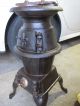 Antique Cast Iron Pot Belly Stove King Stove & Range Co.  Sheffield Ala.  No.  30 C Stoves photo 1
