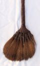 Vintage Handmade Hand - Bound Rattan Grass Besom Hearth Broom Thailand C.  1920 - 1940 Hearth Ware photo 2