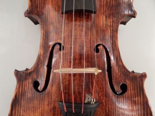 Very Rare Czech Anton Zatecky Antique Old Violin Violino Violine Viola Violini photo