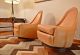 Petite Slipper Lounge Chairs By Milo Baughman For Thayer Coggin Mid-Century Modernism photo 5