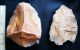 Two (2) Mojave Desert Artifacts Paleolithic Neolithic Handaxe Stone Tools Neolithic & Paleolithic photo 1
