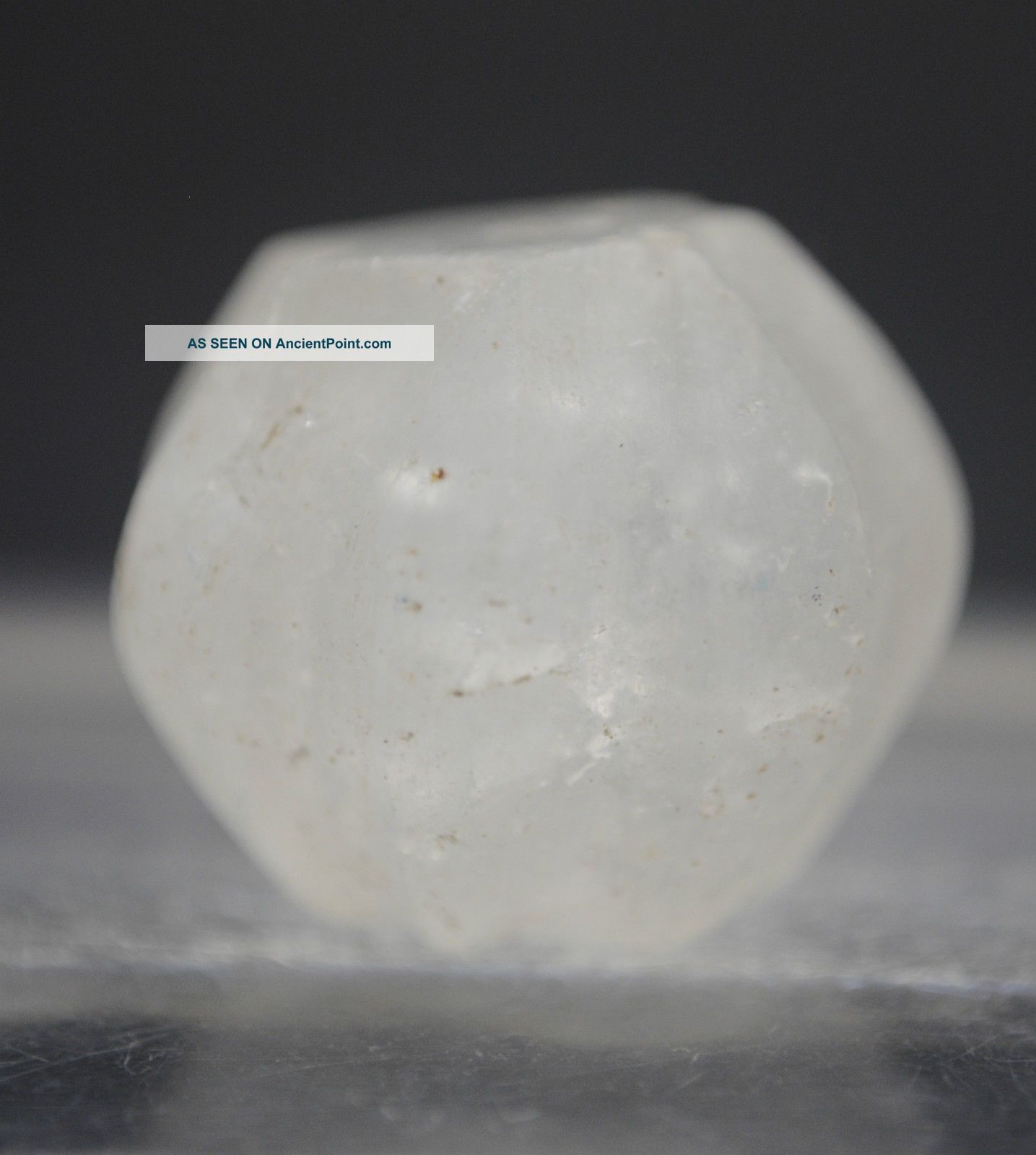 Rare Ancient Egyptian Rock Crystal Large Bead 600 Bc Egyptian photo