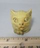 Celluloid Kitty Cat,  Tape Measure; Antique C1920 Figural Tools, Scissors & Measures photo 2
