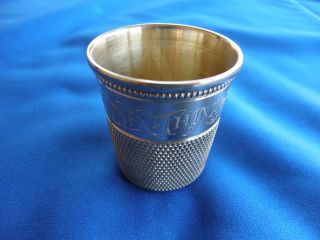 Sterling Silver Thimble Shot Glass - Simons Brothers 