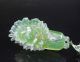 100 Natural 3d Hand - Carved Icy Jade Pendant Jadeite Necklace Cabbage 0055 Necklaces & Pendants photo 9