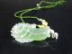 100 Natural 3d Hand - Carved Icy Jade Pendant Jadeite Necklace Cabbage 0055 Necklaces & Pendants photo 11