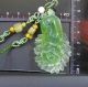100 Natural 3d Hand - Carved Icy Jade Pendant Jadeite Necklace Cabbage 0055 Necklaces & Pendants photo 5