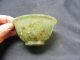 Vintage Chinese Green Jade Bowl Carved Chinese Green Jade Bowl Bowls photo 5