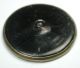 Lg Sz Antique Brass Button Fancy Detailed Floral W Amethyst Tint Buttons photo 1