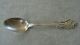 Vtg.  Antique Durgin Sterling Silver Souvenir Spoon First Governor Kansas Rare Souvenir Spoons photo 1