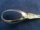 Wallace Sterling Silver Carnation Long Floral Ideal Olive Spoon With Pick 1908 Flatware & Silverware photo 6